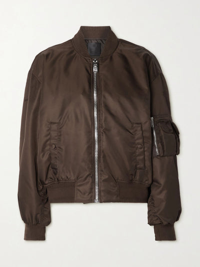 Givenchy Brown bomber jacket at Collagerie