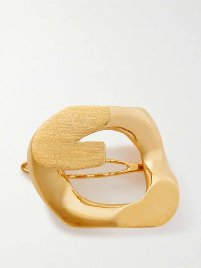 Givenchy Gold tone hair clip at Collagerie