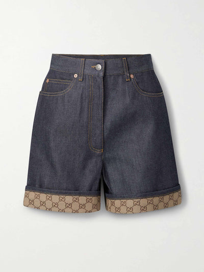 Gucci Denim shorts at Collagerie