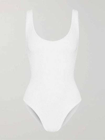 Hunza G White swimsuit at Collagerie