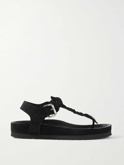 Isabel Marant Braided suede sandals at Collagerie