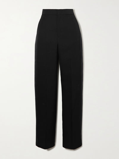 Isabel Marant Scarly wool-twill wide-leg pants at Collagerie