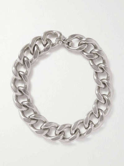 Isabel Marant Silver-tone necklace at Collagerie