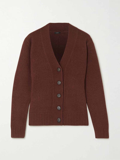 Joseph Brown wool cardigan at Collagerie