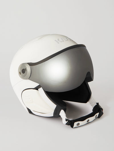 Kask White shadow ski helmet at Collagerie