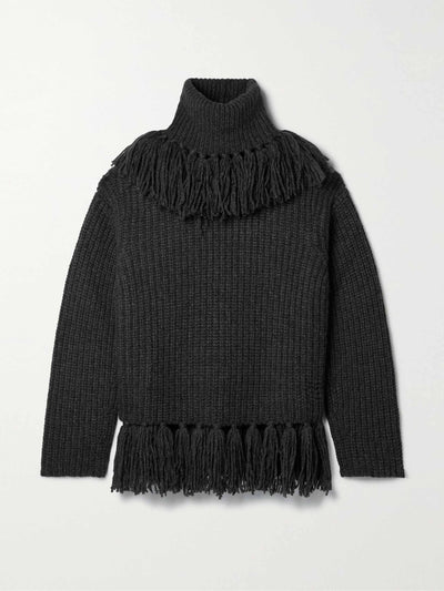 Lafayette 148 Cashmere and wool turtleneck sweater at Collagerie