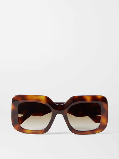 Loewe Oversized tortoiseshell sunglasses at Collagerie