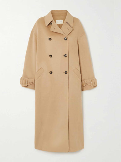 Loulou Studio Oversized double-breasted coat at Collagerie
