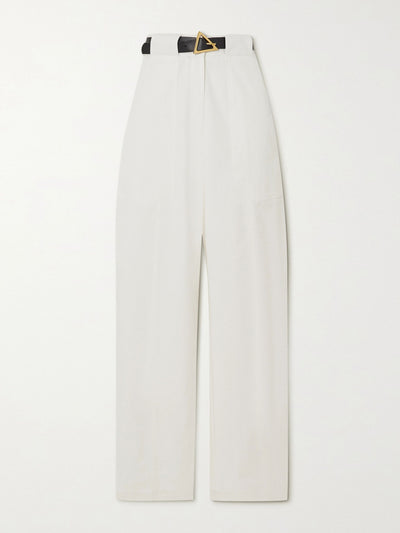 Matteau White trousers at Collagerie