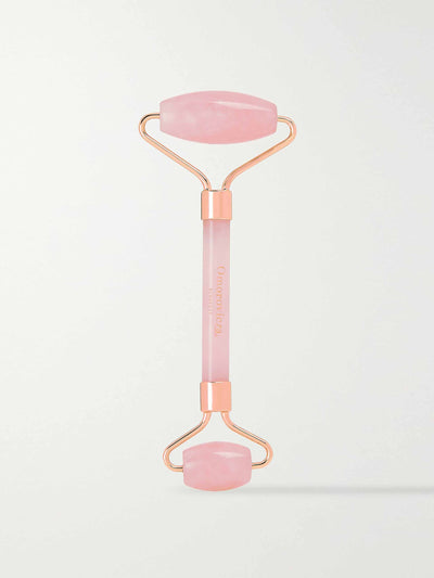 Omorovicza Rose quartz face roller at Collagerie