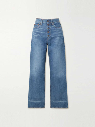Polo Ralph Lauren Cropped striaght leg jeans at Collagerie