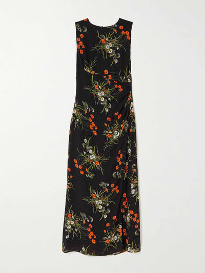 Reformation Ledger floral-print midi dress at Collagerie