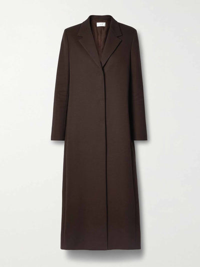 The Row Sulle cotton and wool-blend coat at Collagerie
