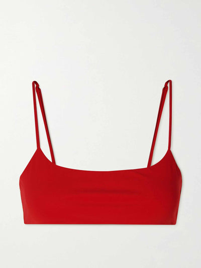 The Row Stretch jersey bikini bralette at Collagerie