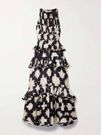 Ulla Johnson Tie dye maxi dress at Collagerie