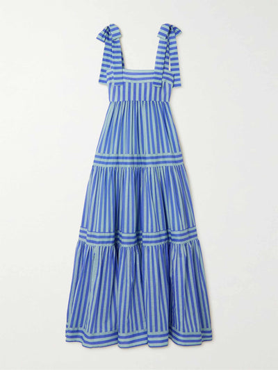 Zimmermann Striped cotton dress at Collagerie
