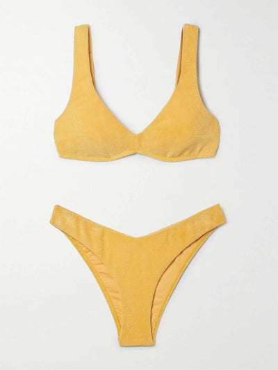 Zimmermann Yellow bikini at Collagerie