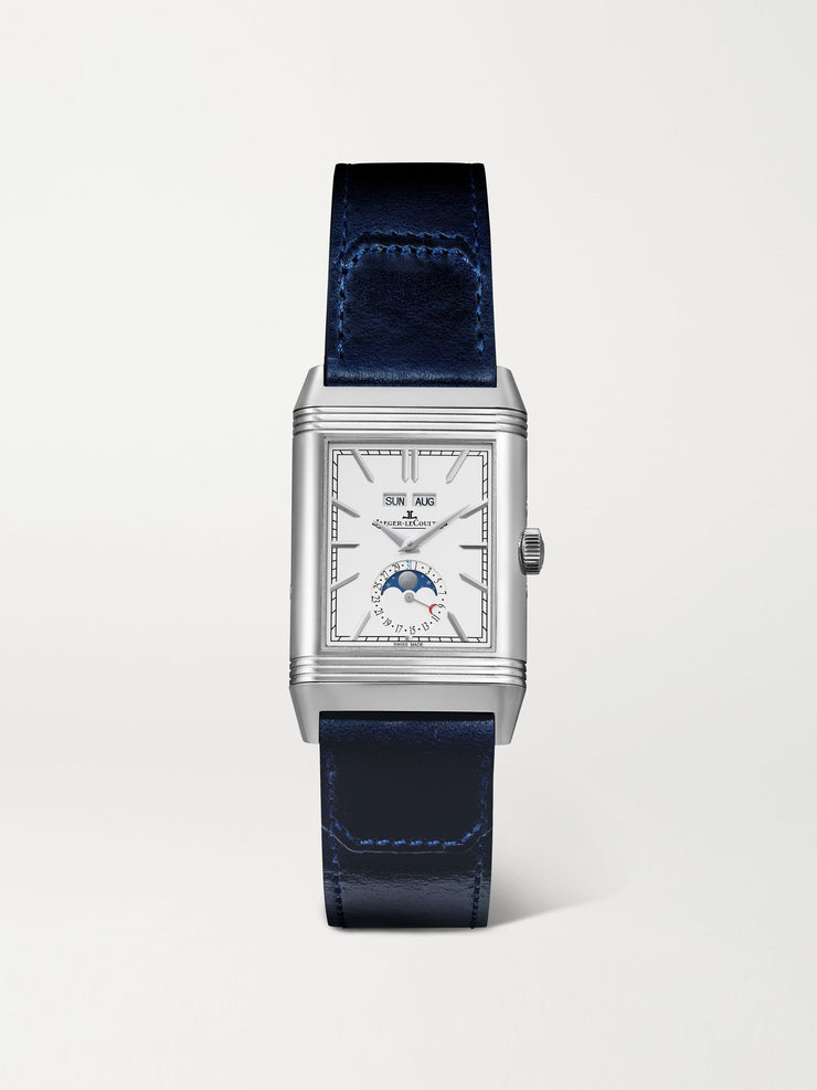 Reverso stainless steel watch