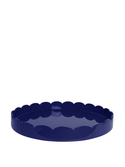 Addison Ross Large round scalloped tray at Collagerie