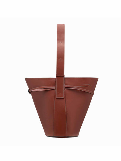 NEOUS Brown leather tote bag at Collagerie