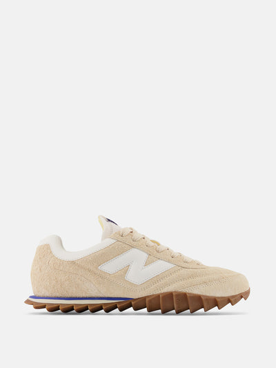 New Balance Beige suede trainers at Collagerie