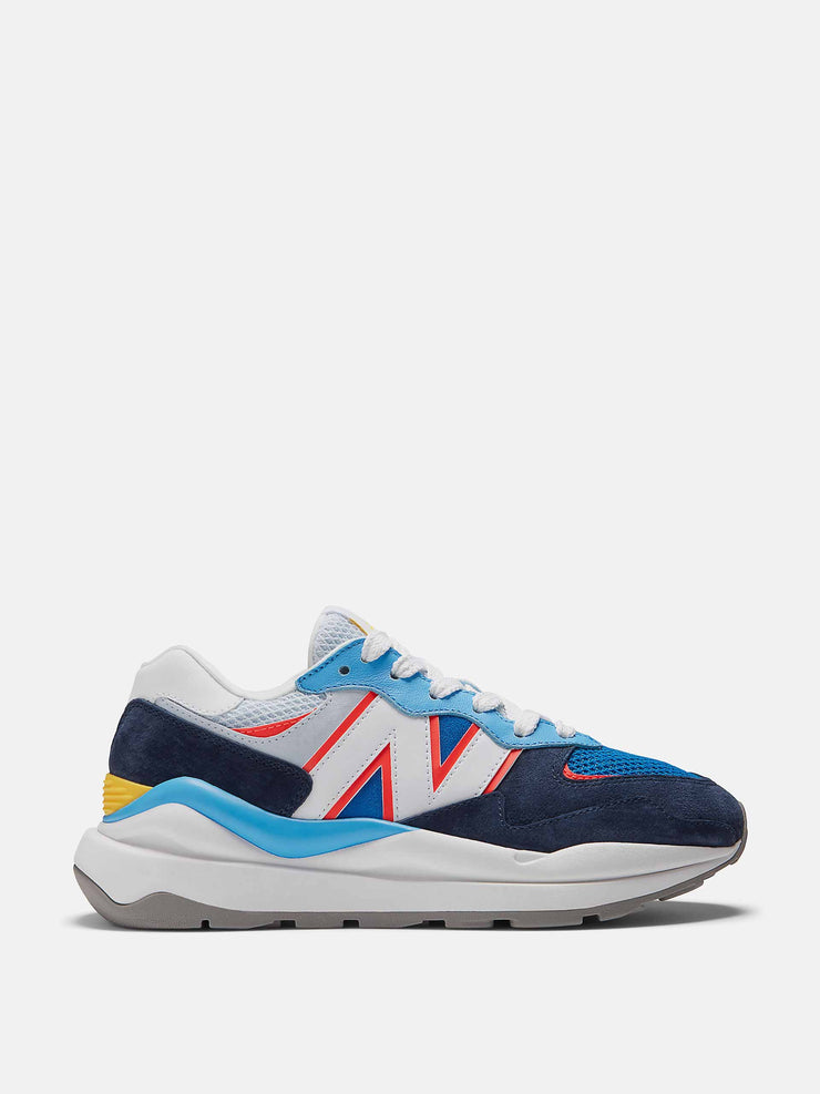 Blue and red 57/40 trainers