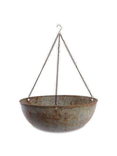 Nkuku Round hanging planter at Collagerie