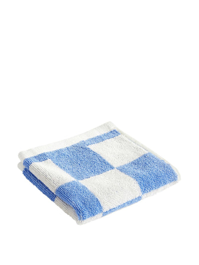 Hay Blue checkered towel at Collagerie