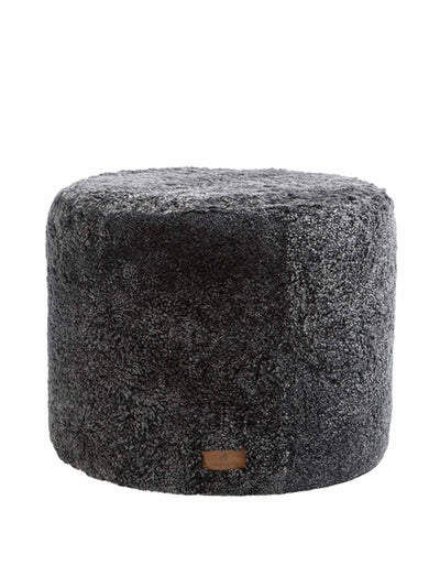 Shepherd Frida sheepskin pouf at Collagerie