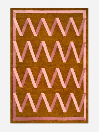 Nordic Knots Folding Ribbon rug at Collagerie