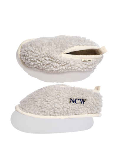 Not Another Bill Personalised merino wool slippers at Collagerie
