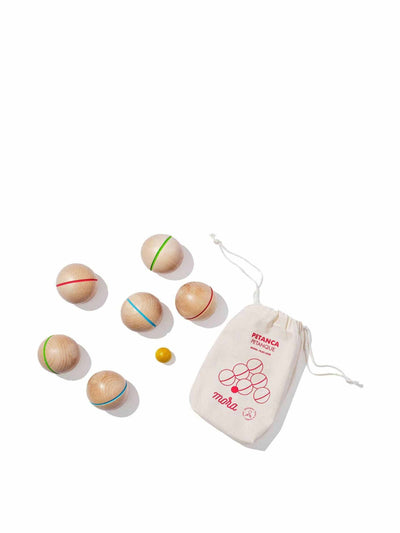 Mora Wooden boules set at Collagerie