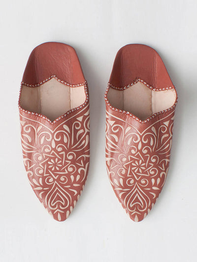 Bohemia Moroccan decorative babouche slippers at Collagerie