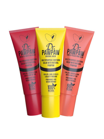 Dr PawPaw Mini lip balm set of 3 at Collagerie