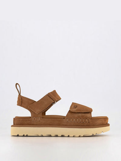 Ugg Suede platform sandals at Collagerie