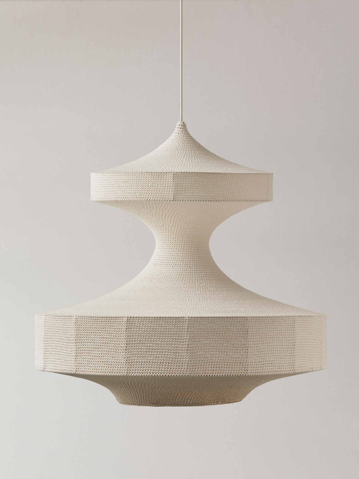 Crochet chandelier