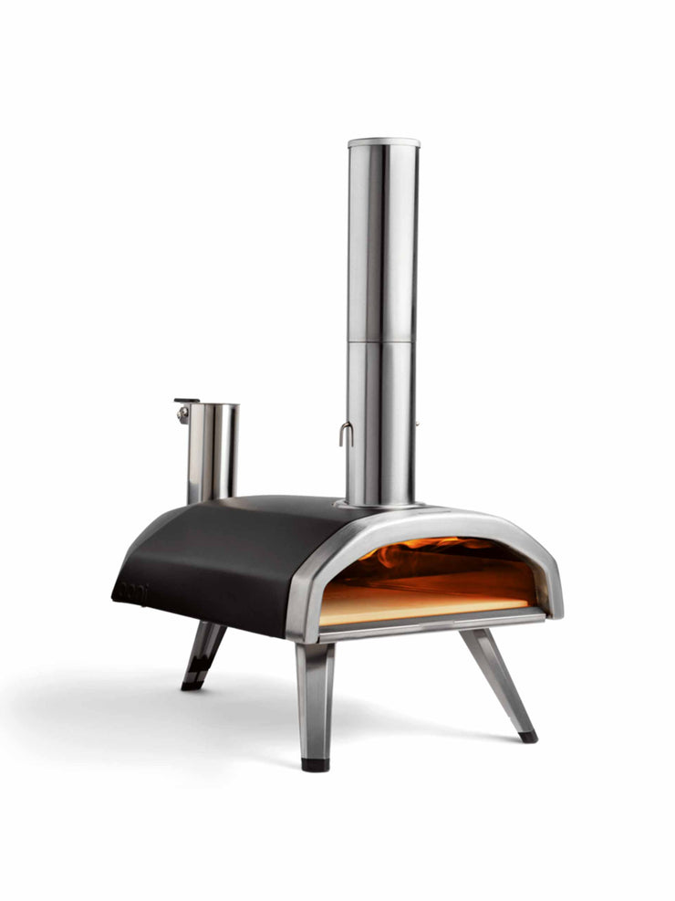 Wood pellet pizza oven