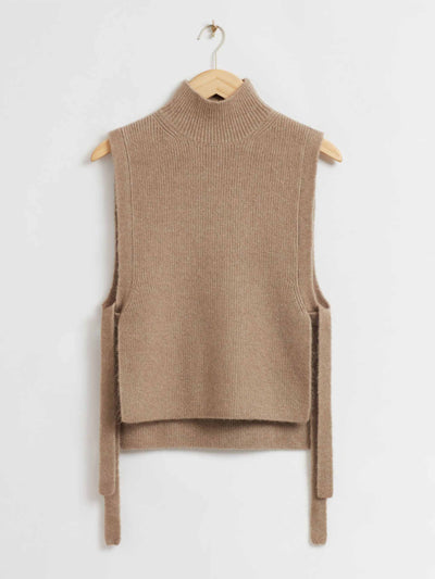 & Other Stories Mock neck wool collar at Collagerie