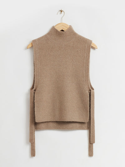 & Other Stories Mock-neck wool collar at Collagerie