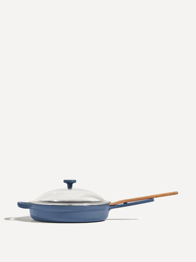 Our Place Blue cast-iron pan at Collagerie