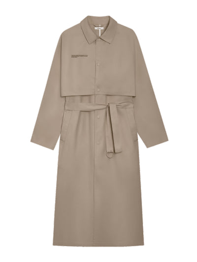 Pangaia Organic trench coat at Collagerie