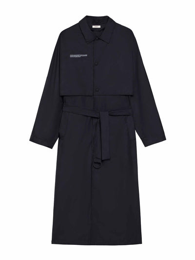 Pangaia Recycled nylon trench coat at Collagerie