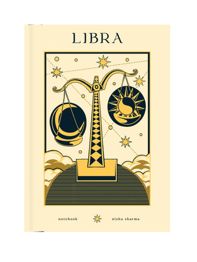 Papier Libra design zodiac notebook at Collagerie