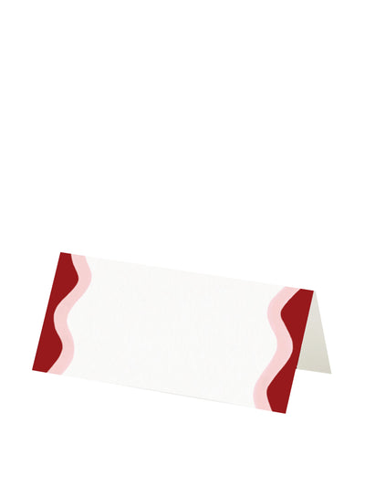 Papier Scallop border place cards (pack of 15) at Collagerie