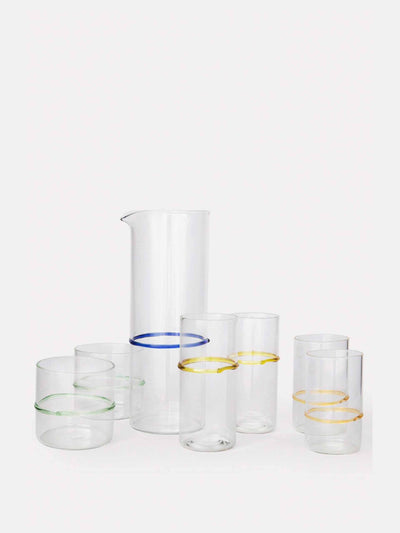 Permanent Collection Water and wine glassware set at Collagerie