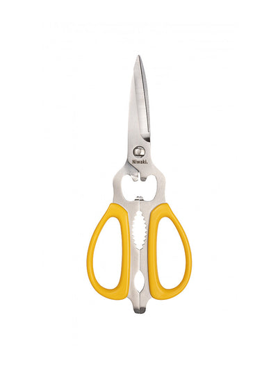 Niwaki Yellow kitchen scissors at Collagerie