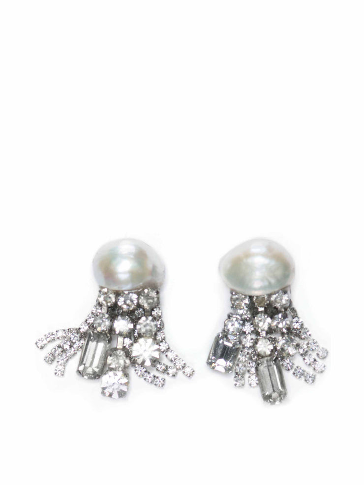 Jellyfish stud earrings
