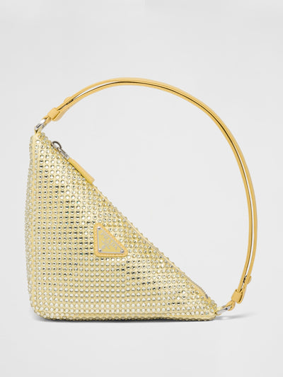 Prada Embellished satin bag at Collagerie