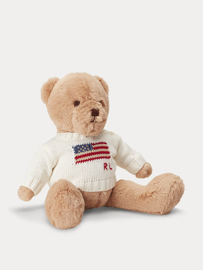 Ralph Lauren Flag-jumper polo bear at Collagerie