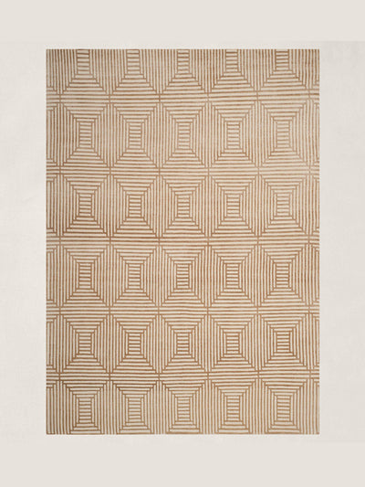 Ralph Lauren Geometric patterned rug at Collagerie